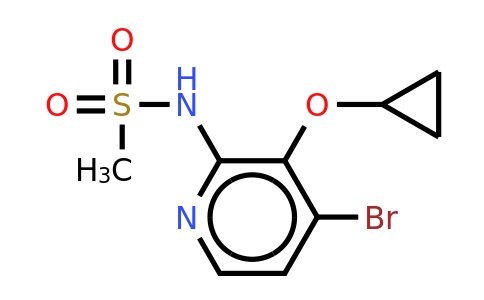 CAS 1243377-52-7 | N-(4-bromo-3-cyclopropoxypyridin-2-YL)methanesulfonamide