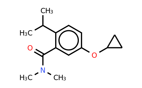 CAS 1243377-53-8 | 5-Cyclopropoxy-2-isopropyl-N,n-dimethylbenzamide