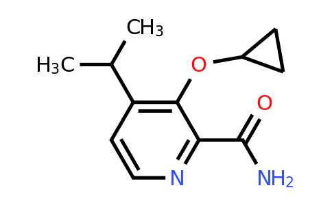 CAS 1243377-58-3 | 3-Cyclopropoxy-4-isopropylpicolinamide