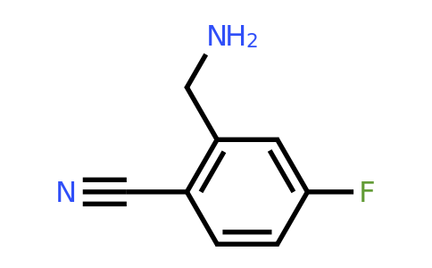 CAS 1243378-31-5 | 2-(Aminomethyl)-4-fluorobenzonitrile