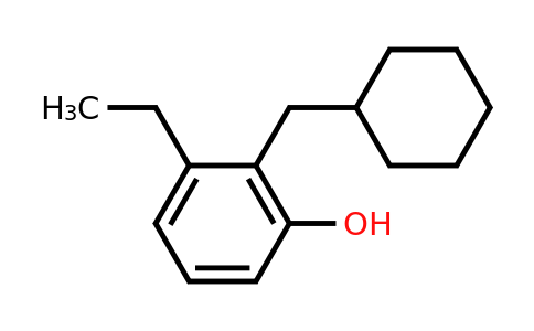 CAS 1243378-67-7 | 2-(Cyclohexylmethyl)-3-ethylphenol