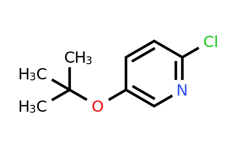 CAS 1243378-83-7 | 5-(Tert-butoxy)-2-chloropyridine