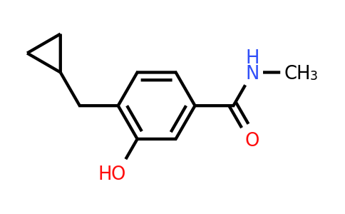 CAS 1243379-18-1 | 4-(Cyclopropylmethyl)-3-hydroxy-N-methylbenzamide