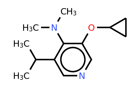 CAS 1243379-29-4 | 3-Cyclopropoxy-5-isopropyl-N,n-dimethylpyridin-4-amine
