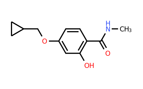 CAS 1243379-32-9 | 4-(Cyclopropylmethoxy)-2-hydroxy-N-methylbenzamide