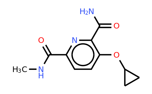 CAS 1243379-45-4 | 5-Cyclopropoxy-N2-methylpyridine-2,6-dicarboxamide