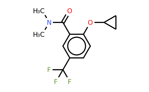 CAS 1243379-58-9 | 2-Cyclopropoxy-N,n-dimethyl-5-(trifluoromethyl)benzamide