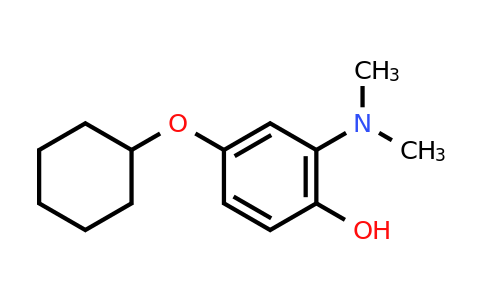 CAS 1243379-60-3 | 4-(Cyclohexyloxy)-2-(dimethylamino)phenol