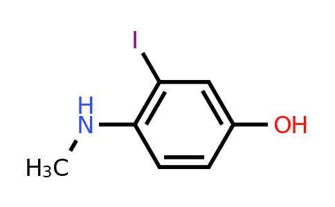 CAS 1243379-61-4 | 3-Iodo-4-(methylamino)phenol