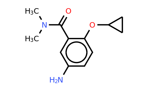 5-Amino-2-cyclopropoxy-N,n-dimethylbenzamide