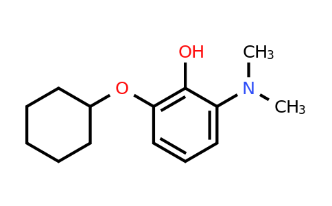 CAS 1243379-84-1 | 2-(Cyclohexyloxy)-6-(dimethylamino)phenol
