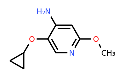 CAS 1243379-93-2 | 5-Cyclopropoxy-2-methoxypyridin-4-amine