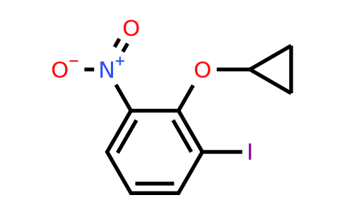 CAS 1243379-96-5 | 2-Cyclopropoxy-1-iodo-3-nitrobenzene