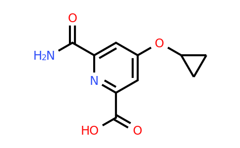 CAS 1243380-10-0 | 6-Carbamoyl-4-cyclopropoxypicolinic acid