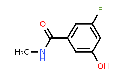 CAS 1243380-28-0 | 3-Fluoro-5-hydroxy-N-methylbenzamide