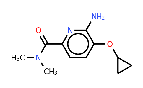 CAS 1243380-32-6 | 6-Amino-5-cyclopropoxy-N,n-dimethylpicolinamide