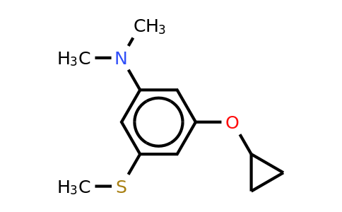 CAS 1243380-41-7 | 3-Cyclopropoxy-N,n-dimethyl-5-(methylthio)aniline