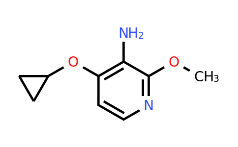 CAS 1243380-42-8 | 4-Cyclopropoxy-2-methoxypyridin-3-amine