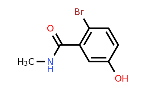 CAS 1243380-45-1 | 2-Bromo-5-hydroxy-N-methylbenzamide