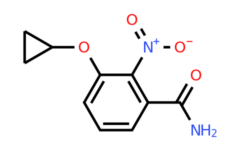 CAS 1243380-63-3 | 3-Cyclopropoxy-2-nitrobenzamide