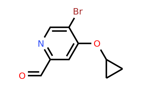 CAS 1243380-64-4 | 5-Bromo-4-cyclopropoxypicolinaldehyde