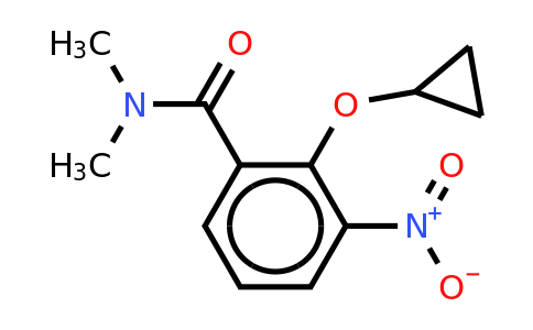 CAS 1243380-66-6 | 2-Cyclopropoxy-N,n-dimethyl-3-nitrobenzamide