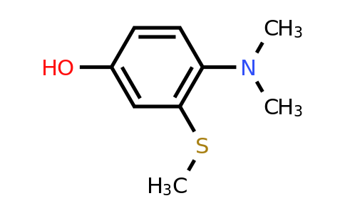 CAS 1243380-67-7 | 4-(Dimethylamino)-3-(methylsulfanyl)phenol