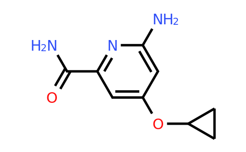 CAS 1243380-79-1 | 6-Amino-4-cyclopropoxypicolinamide