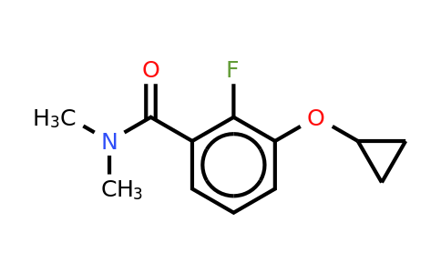 CAS 1243380-82-6 | 3-Cyclopropoxy-2-fluoro-N,n-dimethylbenzamide