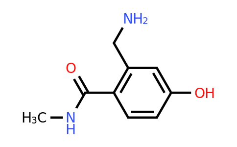 CAS 1243380-86-0 | 2-(Aminomethyl)-4-hydroxy-N-methylbenzamide