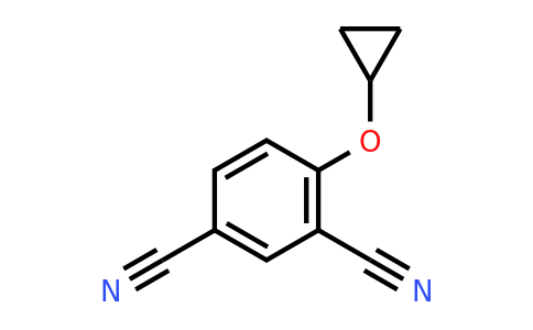CAS 1243381-00-1 | 4-Cyclopropoxybenzene-1,3-dicarbonitrile