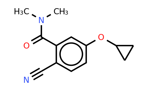 2-Cyano-5-cyclopropoxy-N,n-dimethylbenzamide