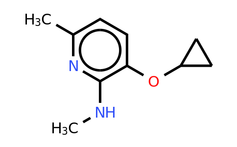 CAS 1243381-11-4 | 3-Cyclopropoxy-N,6-dimethylpyridin-2-amine
