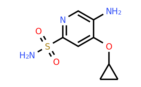 CAS 1243381-13-6 | 5-Amino-4-cyclopropoxypyridine-2-sulfonamide