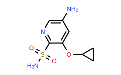 CAS 1243381-19-2 | 5-Amino-3-cyclopropoxypyridine-2-sulfonamide