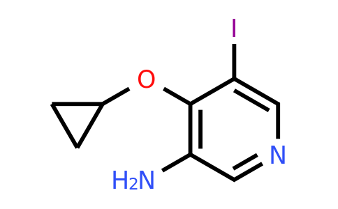 CAS 1243381-23-8 | 4-Cyclopropoxy-5-iodopyridin-3-amine