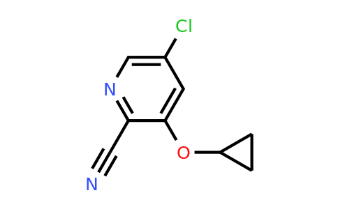 CAS 1243381-43-2 | 5-Chloro-3-cyclopropoxypicolinonitrile