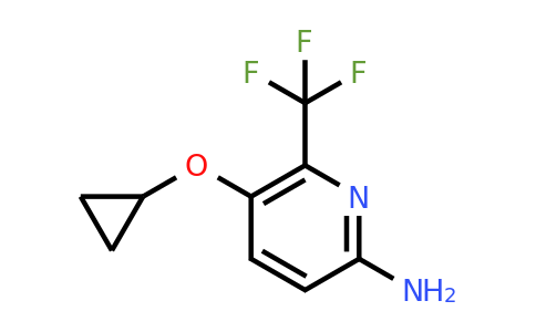 CAS 1243381-47-6 | 5-Cyclopropoxy-6-(trifluoromethyl)pyridin-2-amine