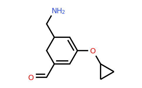 CAS 1243381-56-7 | 5-(Aminomethyl)-3-cyclopropoxycyclohexa-1,3-dienecarbaldehyde