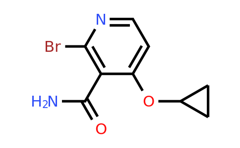 CAS 1243381-64-7 | 2-Bromo-4-cyclopropoxynicotinamide