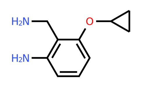 CAS 1243381-89-6 | 2-(Aminomethyl)-3-cyclopropoxyaniline