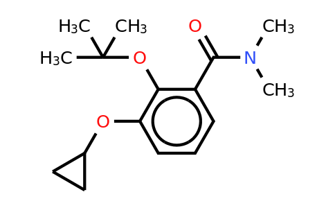 CAS 1243381-91-0 | 2-Tert-butoxy-3-cyclopropoxy-N,n-dimethylbenzamide