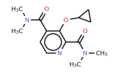 CAS 1243381-95-4 | 3-Cyclopropoxy-N2,N2,N4,N4-tetramethylpyridine-2,4-dicarboxamide