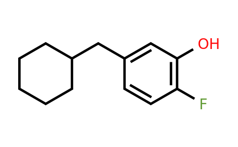 CAS 1243381-96-5 | 5-(Cyclohexylmethyl)-2-fluorophenol