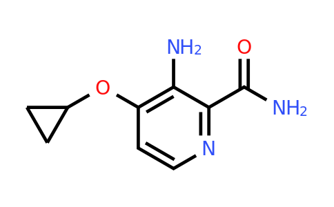 CAS 1243382-02-6 | 3-Amino-4-cyclopropoxypicolinamide