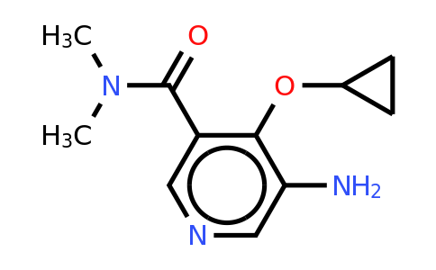 CAS 1243382-10-6 | 5-Amino-4-cyclopropoxy-N,n-dimethylnicotinamide