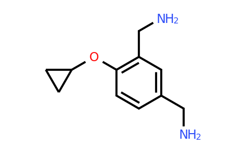 CAS 1243382-20-8 | (4-Cyclopropoxy-1,3-phenylene)dimethanamine