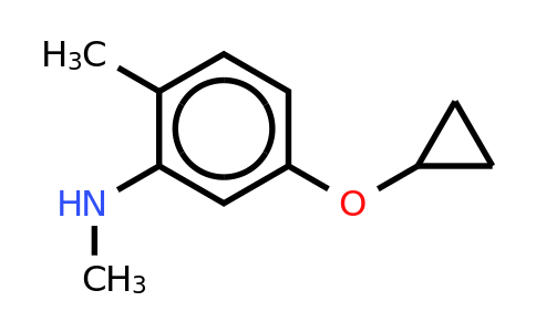 CAS 1243382-28-6 | 5-Cyclopropoxy-N,2-dimethylaniline