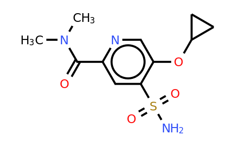 CAS 1243382-29-7 | 5-Cyclopropoxy-N,n-dimethyl-4-sulfamoylpicolinamide