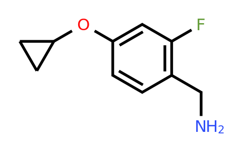CAS 1243382-32-2 | (4-Cyclopropoxy-2-fluorophenyl)methanamine